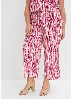 Pantaloni con elastico in vita fantasia, bonprix
