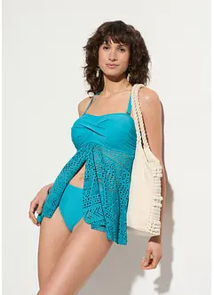 Tankini lungo a fascia (set 2 pezzi), bonprix