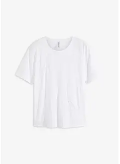 T-shirt con dettagli in pizzo, bonprix