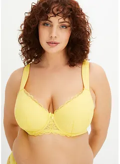 Reggiseno con coppe preformate, ferretto e poliammide riciclata, bonprix