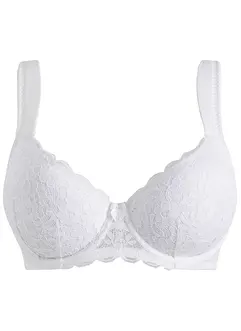 Reggiseno con coppe preformate, ferretto e poliammide riciclata, bonprix