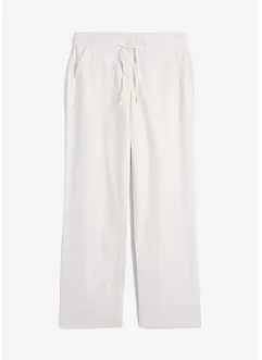 Pantaloni a palazzo in misto lino, bonprix