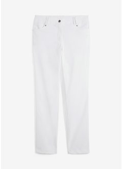 Pantaloni elasticizzati in bengalina con cinta comoda straight, bpc bonprix collection