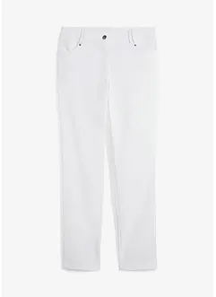 Pantaloni elasticizzati in bengalina con cinta comoda straight, bonprix