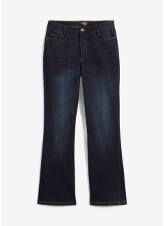 Jeans elasticizzati bootcut con cinta comoda a vita alta, bpc bonprix collection