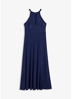 Abito lungo con pizzo, bonprix
