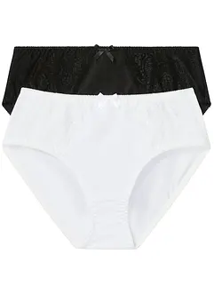Slip alto (pacco da 2), bonprix