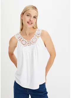 Top con pizzo, bonprix