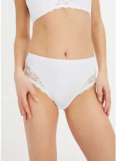 Slip alto con poliammide riciclata ( pacco da 2), bonprix