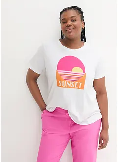 T-shirt in puro cotone biologico, bonprix
