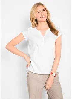 Maglia in cotone a maniche corte, bonprix