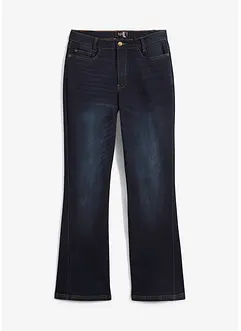 Jeans bootcut con bordo vita comodo, vita alta, bonprix