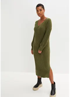 Abito midi in maglia, bonprix