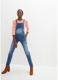 Salopette di jeans prémaman straight, bonprix