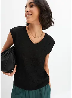Top in crêpe leggero, bonprix