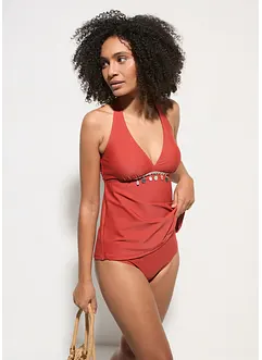 Tankini (set 2 pezzi) in poliammide riciclata, bonprix