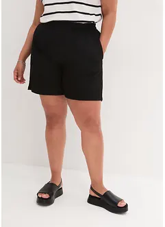 Shorts in jersey operato con fascia elasticizzata alta in vita, bonprix