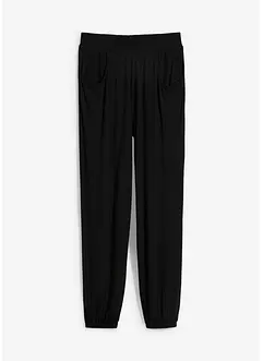 Pantaloni in jersey con comodo elastico in vita e al fondo gamba, bonprix