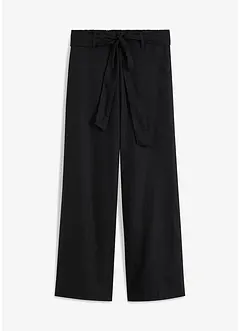 Pantaloni culotte in misto lino leggero, bonprix