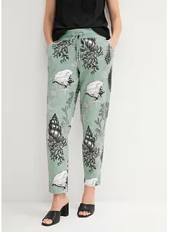 Pantaloni in felpa di misto cotone, bonprix