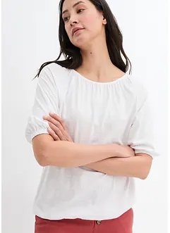Maglia a maniche corte in cotone biologico, bonprix