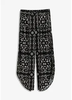 Pantaloni pareo con spacchi, bonprix