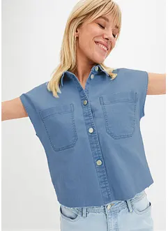 Camicia di jeans boxy, bonprix