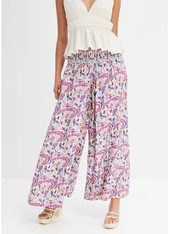 Pantaloni a palazzo in viscosa fluente, bonprix