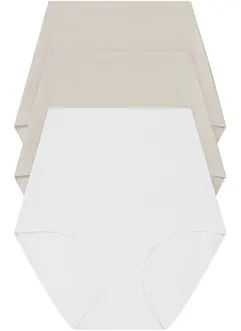 Culotte con effetto modellante medio (pacco da 3), bonprix