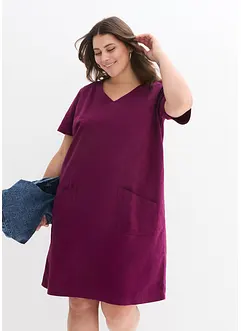 Miniabito in misto lino, bonprix