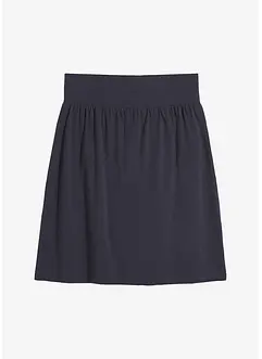 Gonna con pantaloncini integrati in misto cotone elasticizzato, bonprix