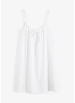 Camicia da notte oversize in seersucker leggero, bonprix