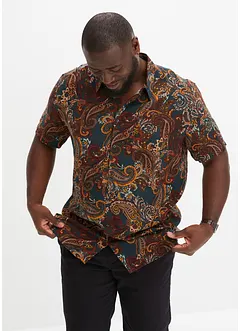 Camicia n viscosa a maniche corte, bonprix
