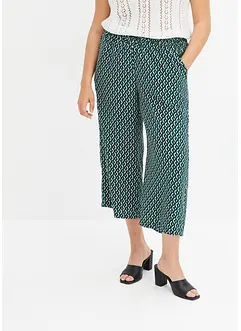 Pantaloni culotte fantasia, bonprix