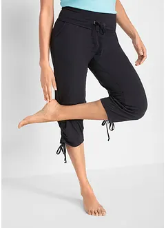 Pantaloni capri per wellness, bonprix