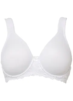 Reggiseno t-shirt con ferretto e spalline imbottite, bonprix