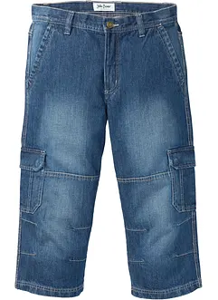 Jeans cargo a pinocchietto regular fit, straight, bonprix