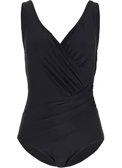 Costume intero incrociato con effetto modellante medio, bonprix