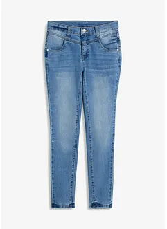 Jeans skinny cropped, vita media, bonprix