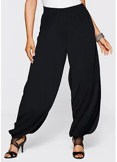 Pantaloni a palazzo in viscosa fluente, bonprix