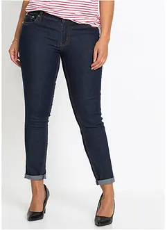 Jeans skinny elasticizzati, vita media, bonprix