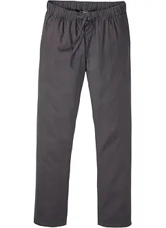 Pantaloni in misto lino con elastico in vita regular fit, straight, bonprix
