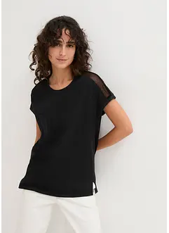 Maglia con pizzo, bonprix