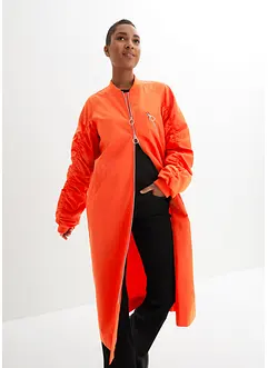 Cappotto blouson con colletto in maglia, bonprix