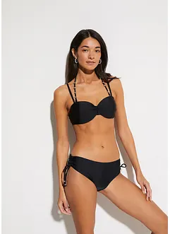 Bikini a balconcino con spalline aggiuntive da legare al collo (set 2 pezzi), bonprix