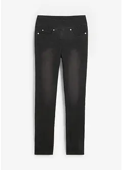 Jeans ultra elasticizzati con cinta comoda straight, vita media, bonprix