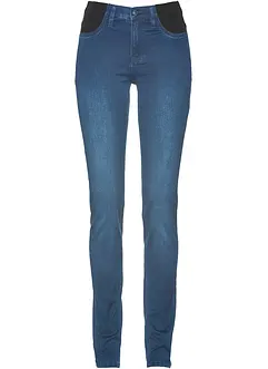 Jeans skinny elasticizzati, a vita media, bonprix