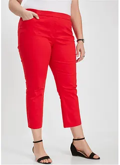 Pantaloni cropped elasticizzati, bonprix