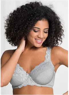 Reggiseno con ferretto e pizzo delicato (pacco da 2), bonprix