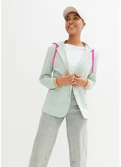 Blazer in felpa di misto viscosa, bonprix